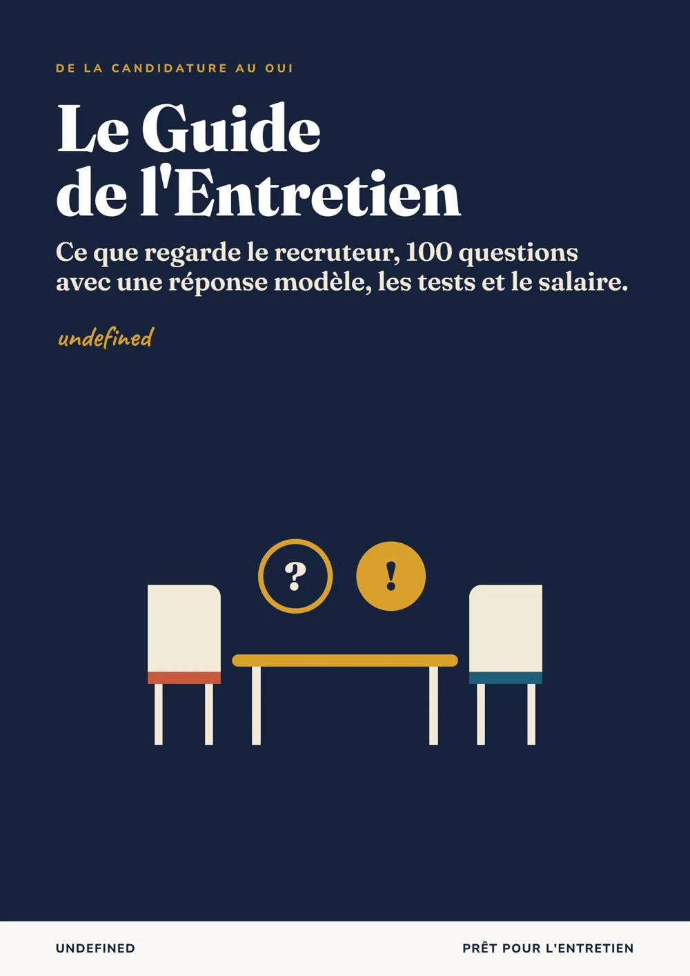 Couverture du Guide de l’Entretien, Prêt pour l’entretien